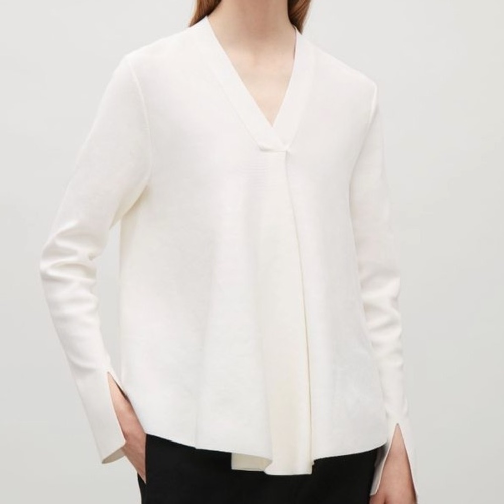 Cotton Draped Top